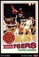 1977 Topps #50 George McGinnis 76ers Indiana 4.5 - VG/EX+