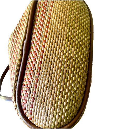 Kate Spade kleine Tweed Korbgeflecht Freizeit Handtasche sehr süß! - Bild 5 von 6
