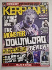 Kerrang! Magazine #1471 Jun 22 2013 DOWNLOAD FESTIVAL/GREEN DAY Posters