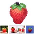  8 Pcs Miniatur-obstdekorationen Gefälschte Mini-erdbeere -Obstmodell