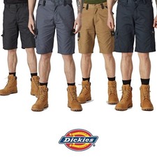Dickies Mens Everyday Work Shorts Regular Fit Multi-Pocket Cargo Shorts 28"-42"