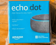Amazon Echo Dot (3rd Generation) Smart Speaker - Charcoal - Brand New Sealed