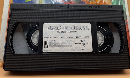 Land Before Time VII: The Stone of Cold Fire VHS 2000 Clamshell *Buy 2 Get 1* - Picture 3 of 3