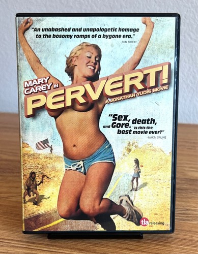 PERVERT! (DVD 2005) Mary Carey KULT GORE CAMP SEX Russ Meyer - wie OOP RAR!!!