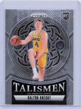 2024-25 Panini Prizm Rookie Card Dalton Knecht Talismen LA Lakers