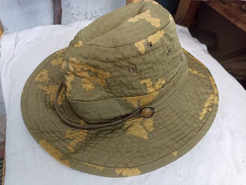 Soviet Russian Panama Hat Guard Berezka Cap 1983 Military Hat 55 USSR - Picture 1 of 7