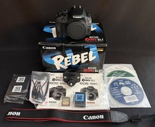 CANON REBEL EOS SL1 DIGITAL CAMERA 18.0 MP w ACCESSORIES  BOX No Lens
