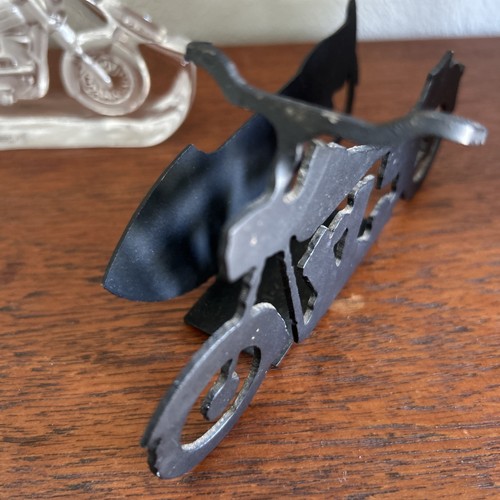 Harley Davidson Motorcycle Flame Paperweight Tin Keychain Metal Cardholder Lot 3 - Picture 8 of 17