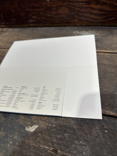 Qantas First Class Unused Travel Documents UnUsed Folder - Bild 3 von 4