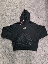 Adidas Marvel Black Panther 2022 Wakanda Forever Hoodie Futbol Soccer