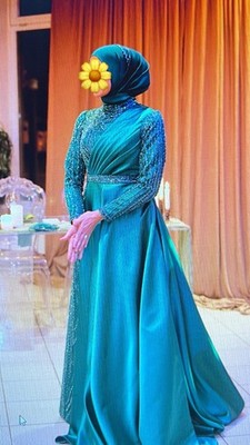 Hijab Abend-/Hennakleid