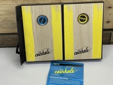 Coinhole Mini Tabletop Game With Carrying Case. Tailgating Indoor/Outdoor NEW