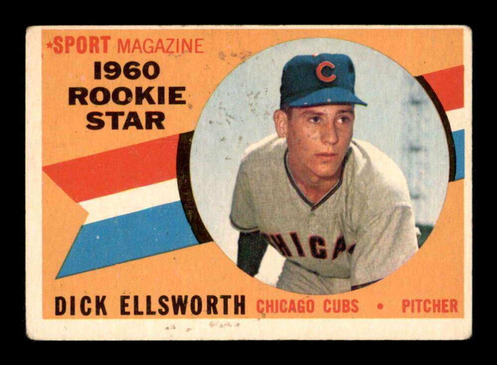 1960 Topps #125 Dick Ellsworth RS RC VG X2623898