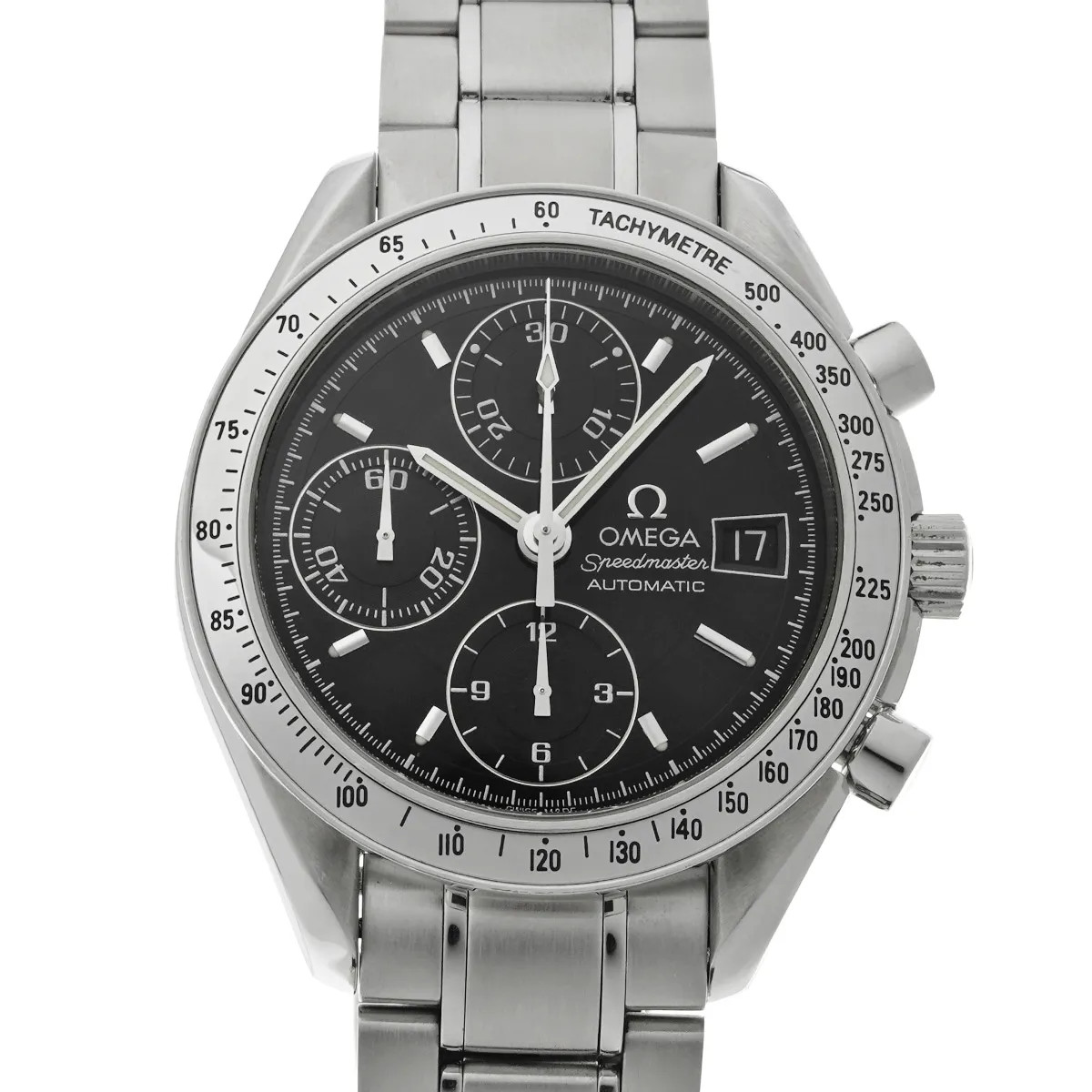 Omega Speedmaster 3513.50 39mm Stainless Steel Black Wristwatch #WW12457