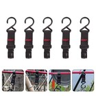 5pcs Outdoor Camping Zeltstangenhaken Lagern -Rack -Haken (schwarz)