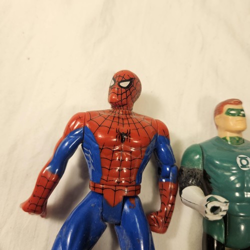 Marvel DC Actionfigur 3 Stück Spider-Man Green Lantern Flash 2004-2010 - Bild 5 von 12