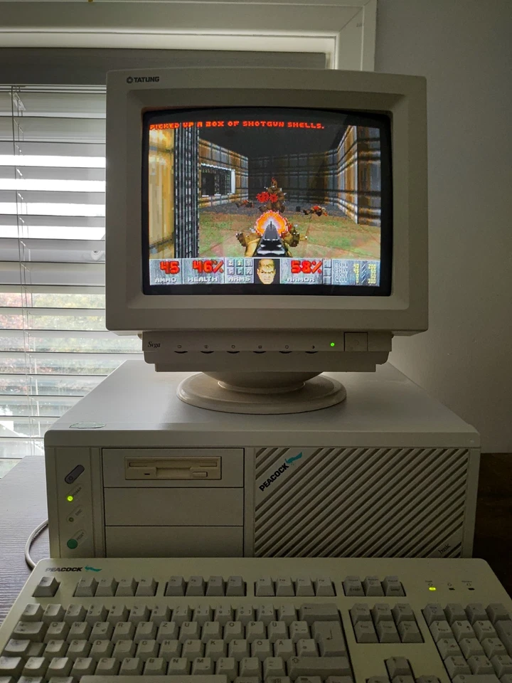 Peacock 486 DOS PC + Keyboard + XT-IDE - Bild 2 von 4