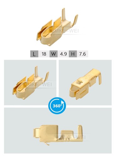Car Insurance Fuse Holder Terminal Automotive Meter Fuse Box Terminals BX2152-2 - Picture 2 of 2