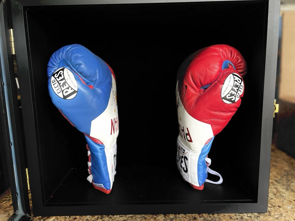 Manny Pacquiao signed Boxing Gloves autograph (PSA/DNA) LOA Cleto Reyes RARE WOW - Image 2 of 4