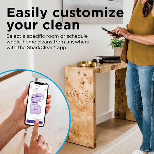 Shark Matrix Robot Vacuum for Carpets and Hardfloors with Self-Cleaning Brushrol - Bild 8 von 10
