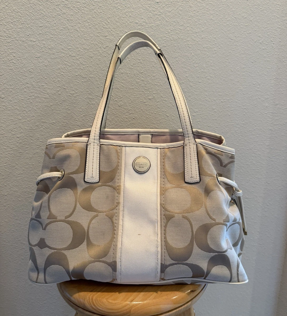 Coach Ashley Signature Satchel for sale - eBay