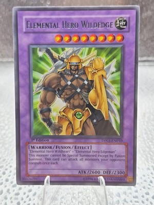 Elemental Hero Wildedge - DP03-EN010 - R 1st Edition - Konami