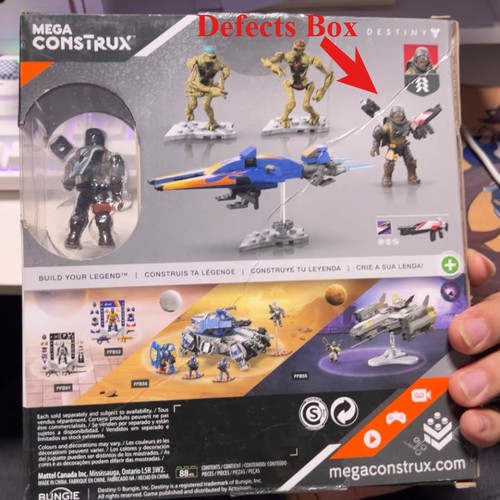 Mega Construx Bloks Destiny FFB53 EV-30 Tumbler Sparrow Collectible Figure Toy - Picture 3 of 5