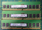 24Gb lot 3x Samsung 8GB 1Rx8 PC4-2133P-UA1-10 RAM Memory