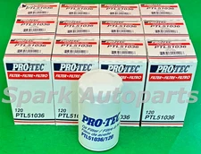 Case of 12 Engine Oil Filter PRO.TECH PTL51036/120 For CHEVROLET, GMC, PH3980