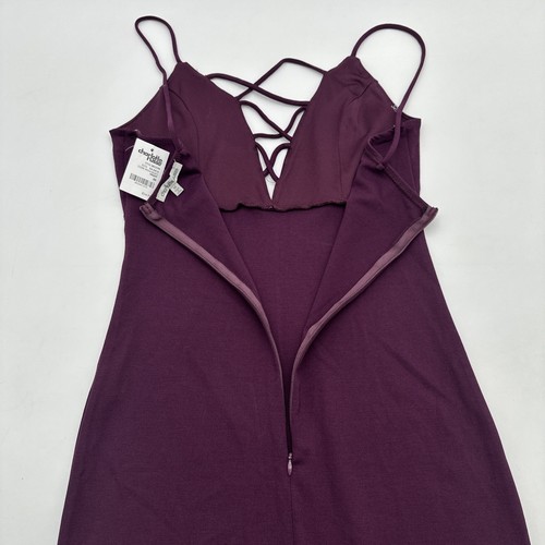 Charlotte Russe Dress For Women M Purple Zip NWT …#26418 - Picture 10 of 13