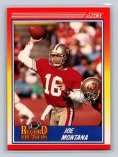 1990 Score #594 Joe Montana
