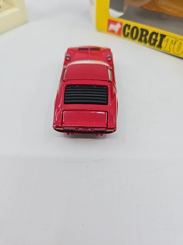 Corgi Toys 342 Red Lamborghini P400GT Miura Fighting Bull Whizz Wheels W/Box H/M - Picture 14 of 20