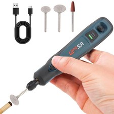 Pool Cue Tip Shaper, Electric Cue Tip Grinder Professional Cue Stick Tool Kit...