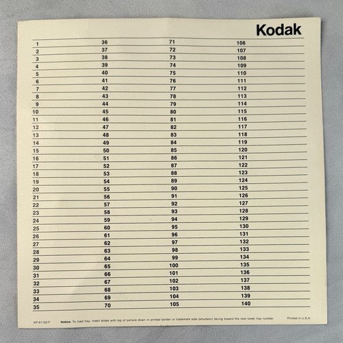 Kodak Carousel 140 Slide Tray In Original Boxe, Vintage, Mad Men - Picture 3 of 6