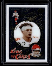 2021 Panini Illusions King of Cards Patrick Mahomes II Kansas City Chiefs #KC-1