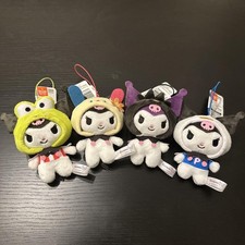Sanrio Characters Kuromi Mascot Set 4 Types Pekkle Usahana Kero Keroppi Batatsu