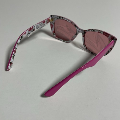 Dolce & Gabbana DX 4427 Kids Pink Flowers Sunglasses - 100% Authentic - Like New - Picture 8 of 15