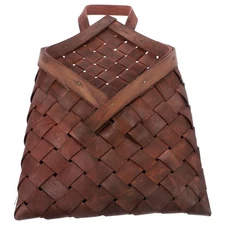 Wall Hanging Basket Wicker Woven Storage Basket Wall Hanging Flower Basket Pl...