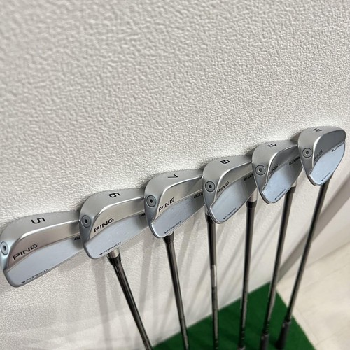 Ping Blueprint Iron Set 6 pcs N.S.PRO V90 Steel Shafts S Flex Black Dot no113