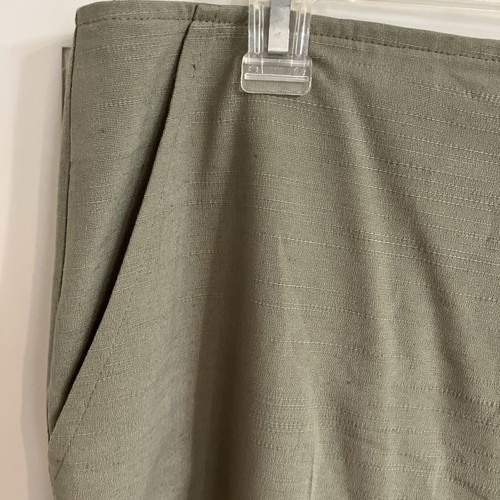 Nuevo Pantalón Trina Turk Anticipation Oliva Talla 16 - Imagen 3 de 9