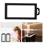  2 Stück PE Floating Holder Klarer Displayrahmen Schmuck Staubdichter Ständer