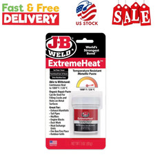 J-B Weld 37901 ExtremeHeat High Temperature Resistant Metallic Paste - 3oz