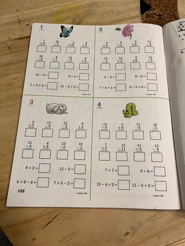 Abeka: Arithmetic Grade 1 Homeschool Student Test And Speed Drills Workbook  - Bild 3 von 6