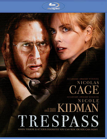 Trespass - Blu-ray Disc Nicolas Cage, nicole Kidman - PERFECT - Picture 1 of 1