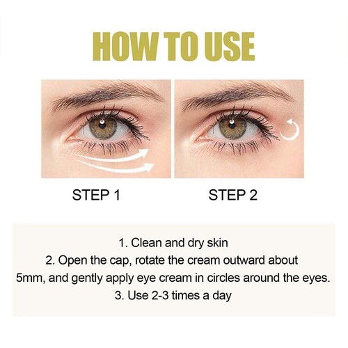 1X Snail Anti Ageing Under Eye Bags Dark Circles Wrinkle Reducer Stick Eye Cream - Picture 11 of 12
