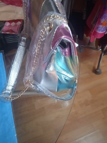 Borsa Donna Pelle Colore Rosa Fuxia Nuovo Con Cartellino - Foto 3 di 3