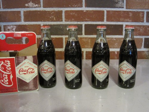 PACK DE 4 COCA-COLA DE COLECCIÓN LA EDICIÓN LIMITADA ORIGINAL ATLANTA, GA.-8,5 FL OZ. - Imagen 1 de 10
