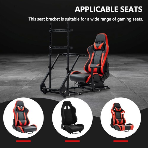 Mokapit Racing Simulator Cockpit con Monitor Stand Asiento Fit para Logitech G29 - Imagen 5 de 6