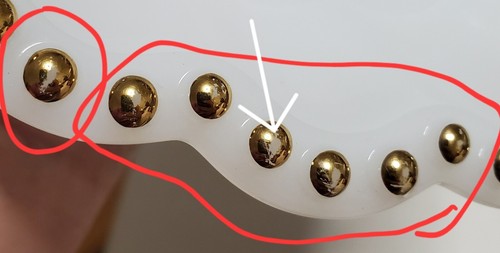 Milchglas Relish Geschirr Servierer mit Gold gewelltem Rand von Anchor Hocking - Bild 5 von 14