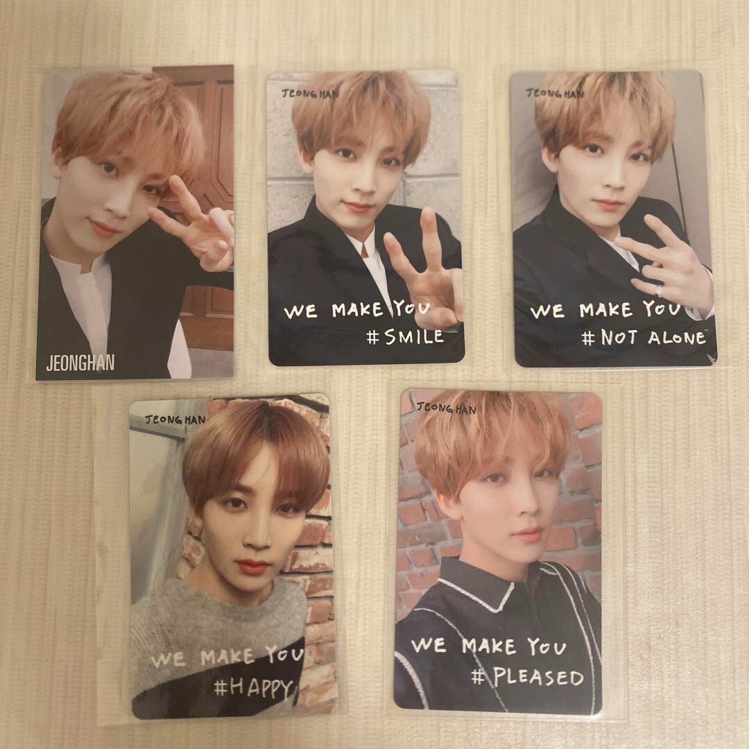 seventeen wmy we make you ジョンハン セブチ トレカ SEVENTEEN Japan 1st mini album we make you Jeonghan Photocard set